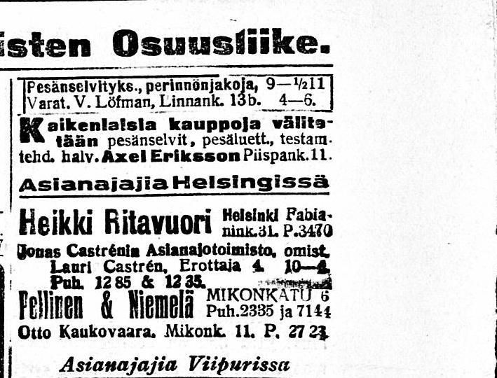 05.12.1916 Turun Sanomat no 3637 Kansalliskirjaston digitoidut aineistot