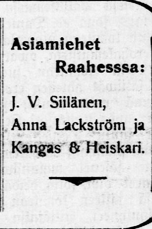 21.09.1907 Raahe no 38 Kansalliskirjaston digitoidut aineistot
