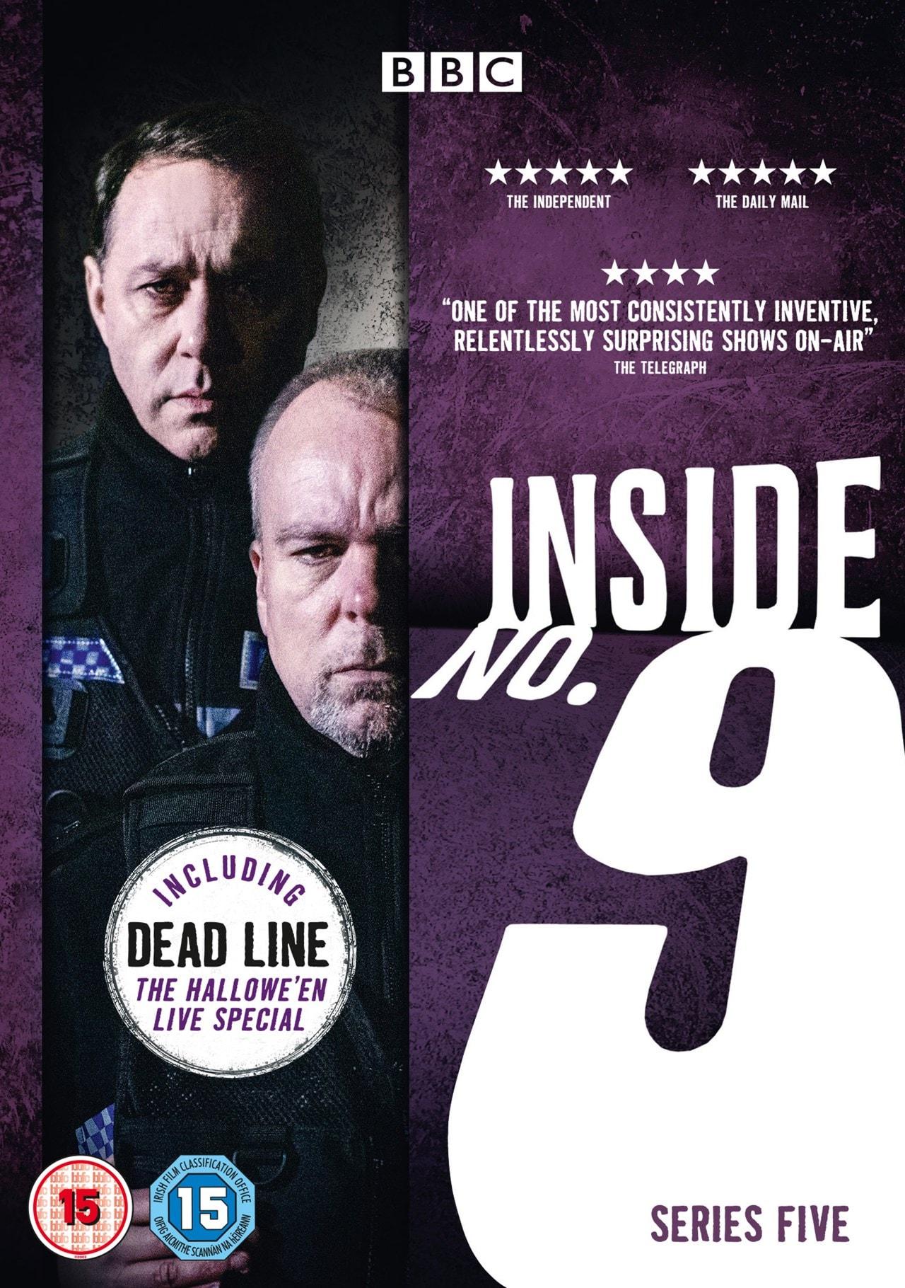 Inside No. 9 • Tv-sarjan viitoskauden dvd:n kansi.