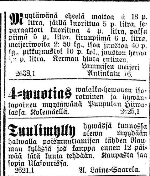 04.06.1910 Satakunta no 61 Kansalliskirjaston digitoidut aineistot