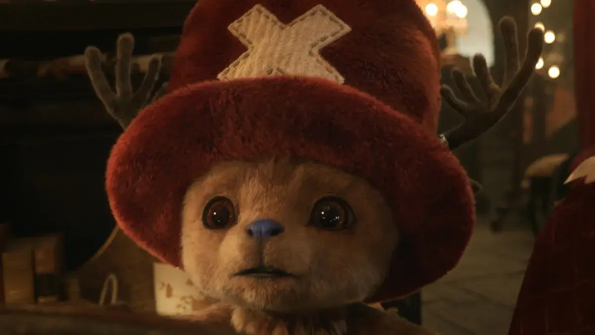 Tietokoneanimaationa toteutettu Tony Tony Chopperin kasvokuva.