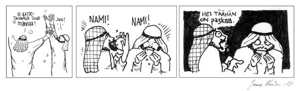 Hei täähän on  p a s k a a .