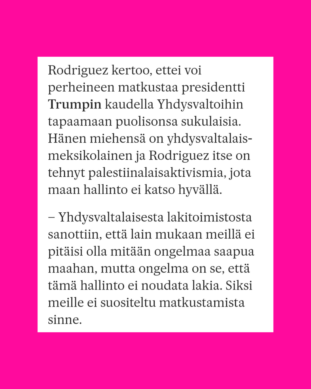 Kuvakaappaus lehtijutusta
