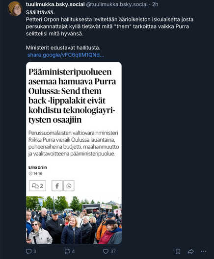 Posted media